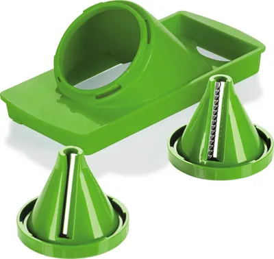 Produktbild von Genius Nicer Dicer smart Julietti Set (3 Teile) Spiralschneider Gemüseschneider Küchengerät in grün; A33805