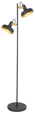Immagine prodotto di Lampada da terra - nero - Prato - plastica metallo - E14 - 4121ZW - Mexlite