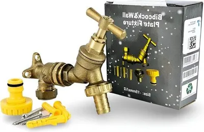 Zdjęcie produktu dla Mosiężny ogranicznik przepływu wody 1/2" BSP z armaturą BS1010-2, dysza oszczędzająca wodę