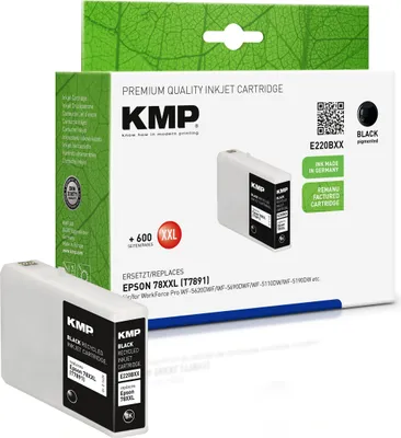 Immagine prodotto di KMP Patrone Epson T7891 black pigm. 4600 S. E220BXX remanufactured