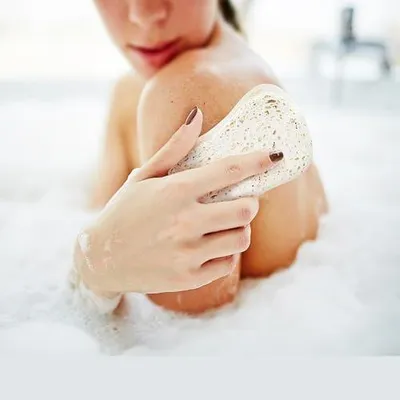 Produktbild von Natürlicher Aktiv-Peeling-Badeschwamm