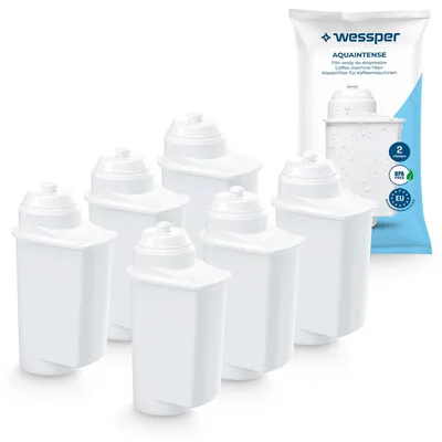 Wasserfilterpatronen 6 Stück für Kaffeemaschinen Siemens, Bosch, Neff, Gaggenau