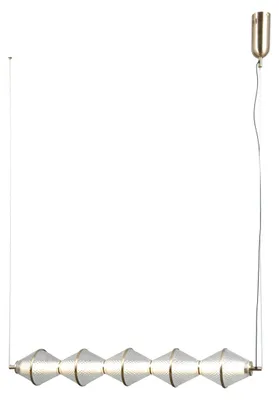 Productafbeelding van LED-hanglamp 25W, model PND-34395-5-HBR, merk Italux