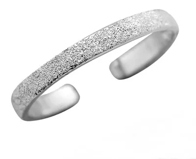 Produktbild von Zehenring Zehring schmal sandgestrahlt 925 Silber