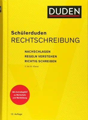 Produktbild von Schülerduden Rechtschreibung und Wortkunde: Das Rechtschreibwörterbuch für die Sekundarstufe I