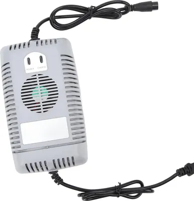 Zdjęcie produktu dla Ładowarka litowa do rowerów elektrycznych, stabilne napięcie, ognioodporna obudowa, lekka ładowarka do skuterów elektrycznych wykonana z tworzywa sztucznego Do ładowania rowerów elektrycznych (wtyczka UE 100-240 V)