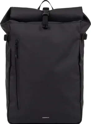 Produktbild von Sandqvist Stream Slim Rolltop - Rucksack 16" 65 cm (black)