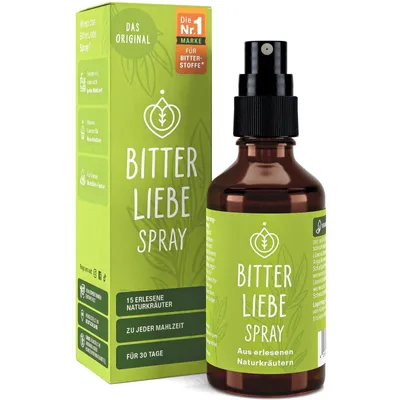 Produktbild von BitterLiebe Bitterstoffe Spray - 50 ml, mit Artischocke und Löwenzahn