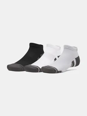 Immagine prodotto di Under Armour, confezione da 3 calzini sportivi Ua Perf Tech, colore: grigio chiaro, taglia: M