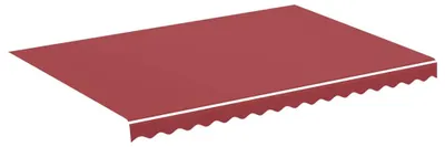 Image de Vidaxl Ersatztuch für awning 3.5x2,5 M Bordeaux rot