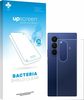 Produktbild von upscreen Schutzfolie für Samsung Galaxy Z Fold 7 (Rückseite) Displayschutz Displayschutzfolie Folie Klar antibakteriell