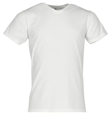 Produktbild von Fruit of the Loom Valueweight V-Neck T Farbe: weiß Größe: 2XL