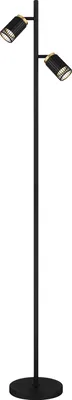 Produktbild von Globo Lighting Stehleuchte Metall schwarz matt, 2x GU10 LED