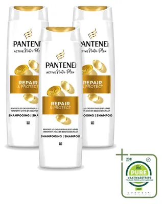 Obrázek produktu pro 3 x Šampon Pantene Pro-V Repair & Protect - 250 ml - Velké balení - 3 kusy