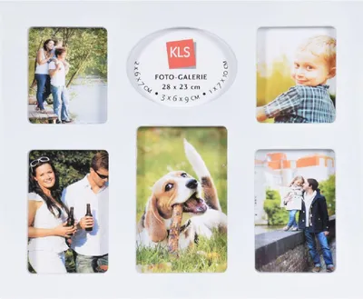 Obrázok produktu pre KLS 6946 biela fotogaléria 28 x 23 cm na 6 fotografií rôznych rozmerov