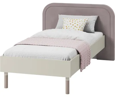 Obrázok produktu pre Posteľ 90x200 HARMONY HR08 kašmír + truflová