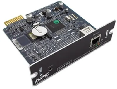 Zdjęcie produktu dla APC UPS Network Management Card, Przewodowa, Karta PC, 100 Mbit/s