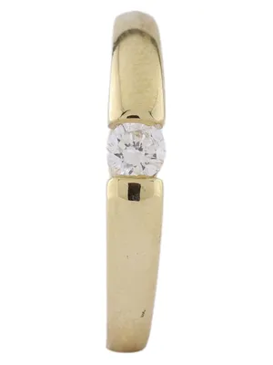 Produktbild von MIAMAR 1145775 Damen Ring 14 Karat (585) Gelbgold Gold weiß 53 (16.9)