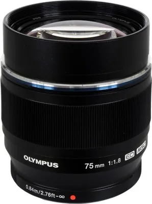 Produktbild von Olympus Objektiv 75mm f1,8 ED M.Zuiko schwarz