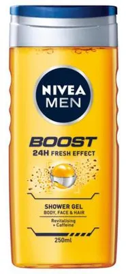 Image de Gel douche Nivea Men – Boost 250 ml