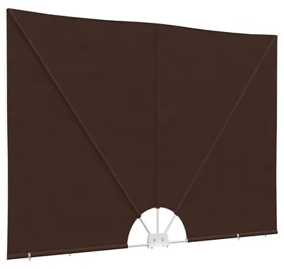 Produktbild von vidaXL Balkon Sichtschutz 240 x 160 cm Polyester Rechtwinklig Braun