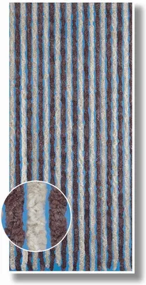 Produktbild von Conacord Decona Flauschvorhang braun beige