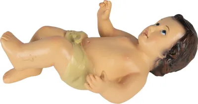 Zdjęcie produktu dla Clayre & Eef Figurka dekoracyjna Jezus 11x8x20 cm Beżowy Plastik