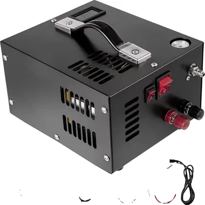 Zdjęcie produktu dla Kompresor powietrza PCP, 4500 PSI, przenośny, z automatycznym wyłączaniem, zestaw