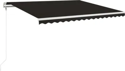 Produktbild von vidaXL Markise Automatisch Einziehbar 450x350 cm Anthrazit
