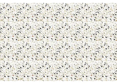 Image de Autocollants muraux imitation carrelage pour la cuisine et la salle de bains – 24 autocollants imitation terrazzo – 24 autocollants de 15 x 15 cm