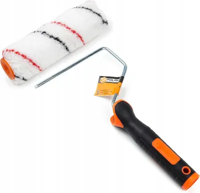 Image de Rouleau à peinture MICROFIBER (rechange) 15 cm + Poignée pour rouleau 6x150 mm