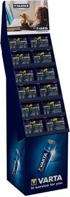 Immagine prodotto di Scatola espositiva Batterie varta "Energy" 52 blister 6xaaa lr03 + 100 blister 6xaaa lr06 varta 40x40x148cm