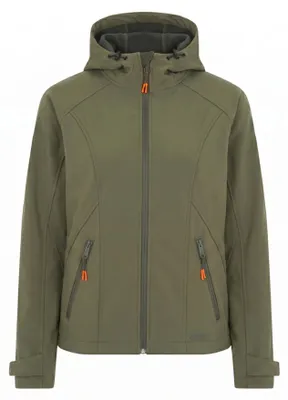 Produktbild von Gardena Damen Softshelljacke mit Kapuze wind- und wasserabweisend Gr. XL