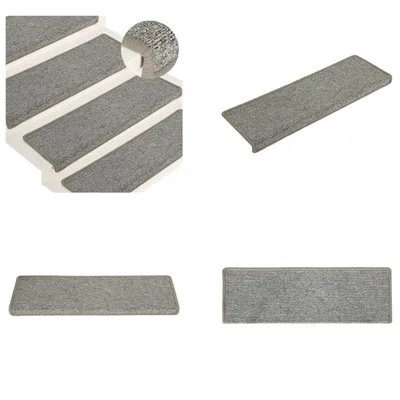 Obrázek produktu pro vidaXL Podložky pod schody 15 ks 65x21x4 cm Bílá a šedá - Podložka pod schody - Podložka pod schody - Podložky pod schody