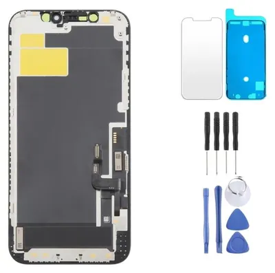 Produktbild von Für iPhone 12 / 12 PRO LCD Display Einheit schwarz Retina Touchscreen Bildschir