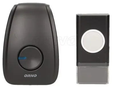 Produktbild von Orno | Funkgong OR-DB-YK-117 - 36 Melodien - IP44 - 100 m Reichweite - Elegante Funktionalität