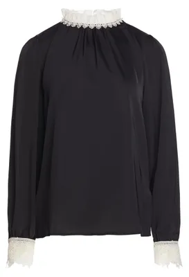Image de Chemise pour femme LUREA - noire, taille S