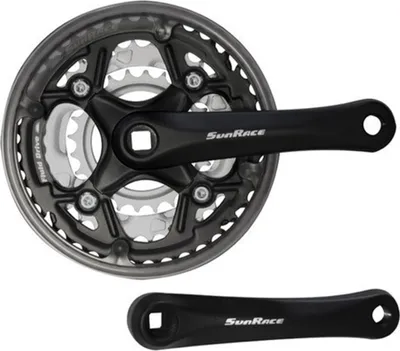 Immagine prodotto di Pedivelle FCM500 24-34-42T 170 mm nero / argento