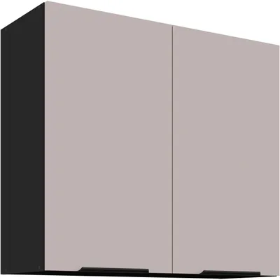 Produktbild von Hängeschrank 80 SILVIA 19 schwarz / kaschmir