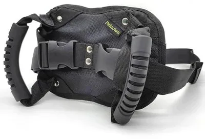 Zdjęcie produktu dla Uchwyt pas bezpieczeństwa motocykla regulowany ergonomiczny dla pasażera