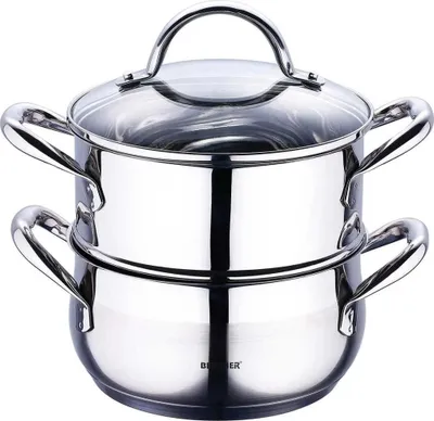 Produktbild von Bergner Dampfgarer Gourmet Line BG-6521 2,2L Edelstahl