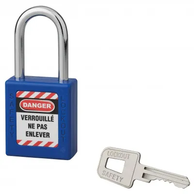 Image de Cadenas de consignation 40mm bleu - FTH THIRARD - 00091264