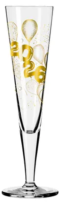 Produktbild von Ritzenhoff Brillantnacht Champagnerglas RDT 2026, Champusglas, Champagner Glas, Kristallglas, 205 ml, 1079016