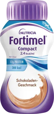 Image de NUTRICIA Fortimel Compact 2,4 chocolat Alimentation buvable, 4 solutions