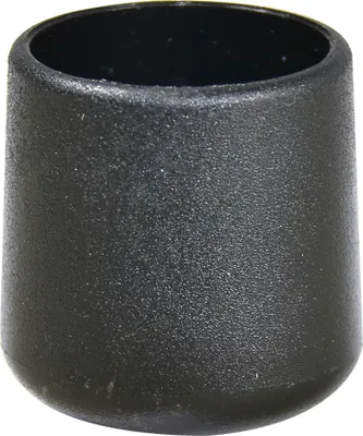 Produktbild von WAGNER Kappen für Stahlrohr rund 4tlg. - Ø 18 / 22 x 23 mm, Abrieb 4 mm, Kunststoff schwarz - 15061899