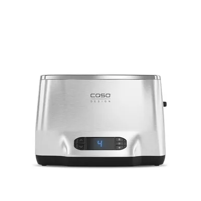 Zdjęcie produktu dla CASO Inox2 toster 2 kromki wyświetlacz LCD