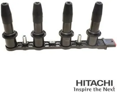 Produktbild von HITACHI 2503832 Zündspule für OPEL Corsa D Schrägheck (S07) ZAFIRA B (A05) INSIGNIA Caravan Meriva A (X03) Astra H Caravan (A04)