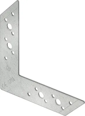 Produktbild von Vormann Eckverbinder sendzimir verzinkt 82 x 116 x 30 mm