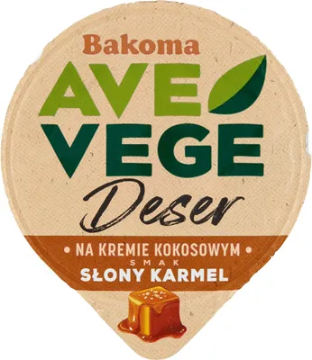 Obrázek produktu pro Veganský dezert s příchutí slaného karamelu Bak.Ave 150 g