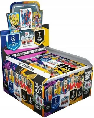 Image de Topps Champions League 2020/21 - Cartes à collectionner - 1 présentoir (30 Booster)